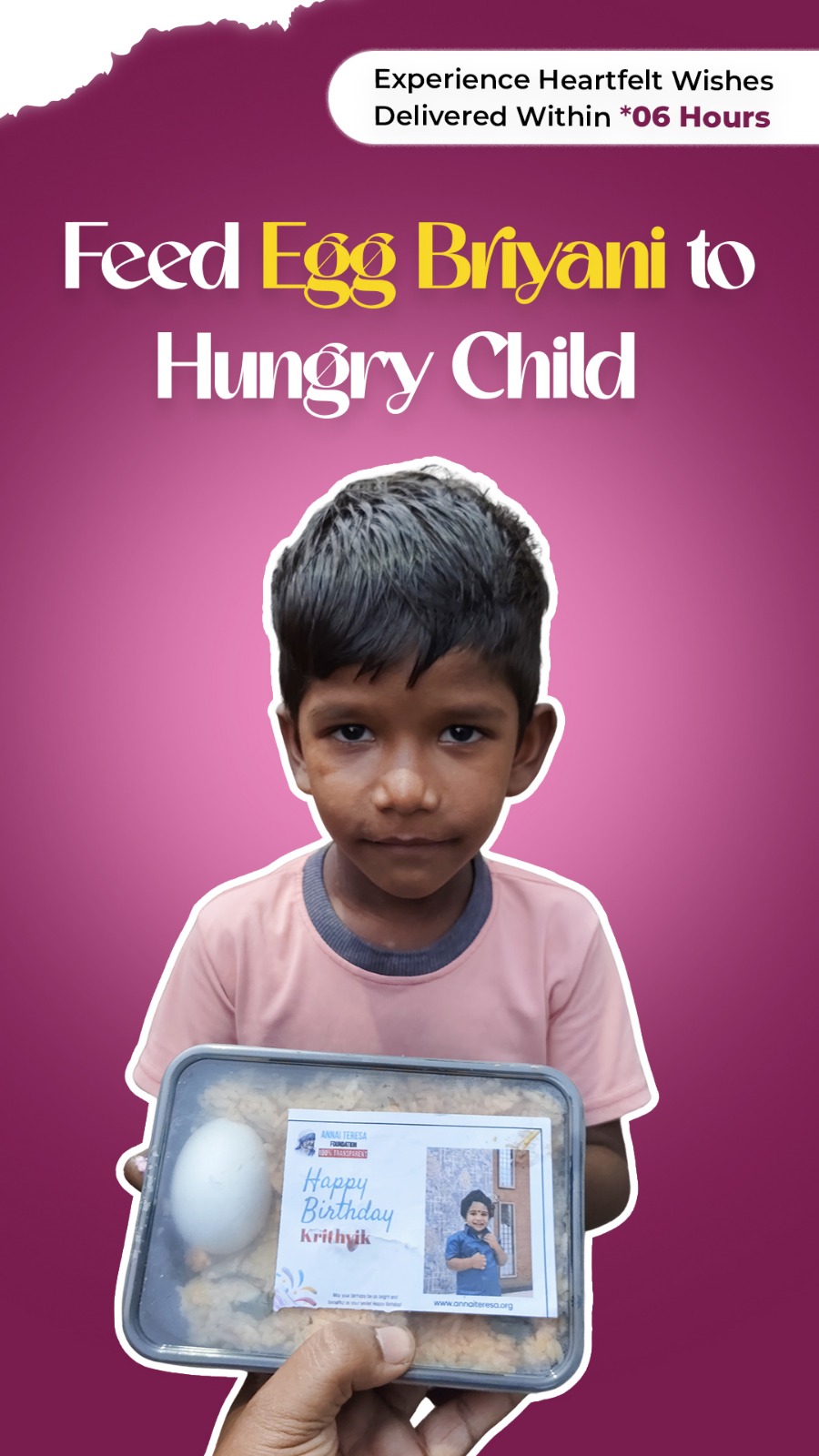 Egg Biryani: A Taste of Dignity for the Needy