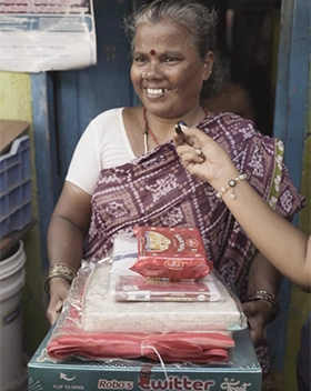 Diwali sweets for homeless people