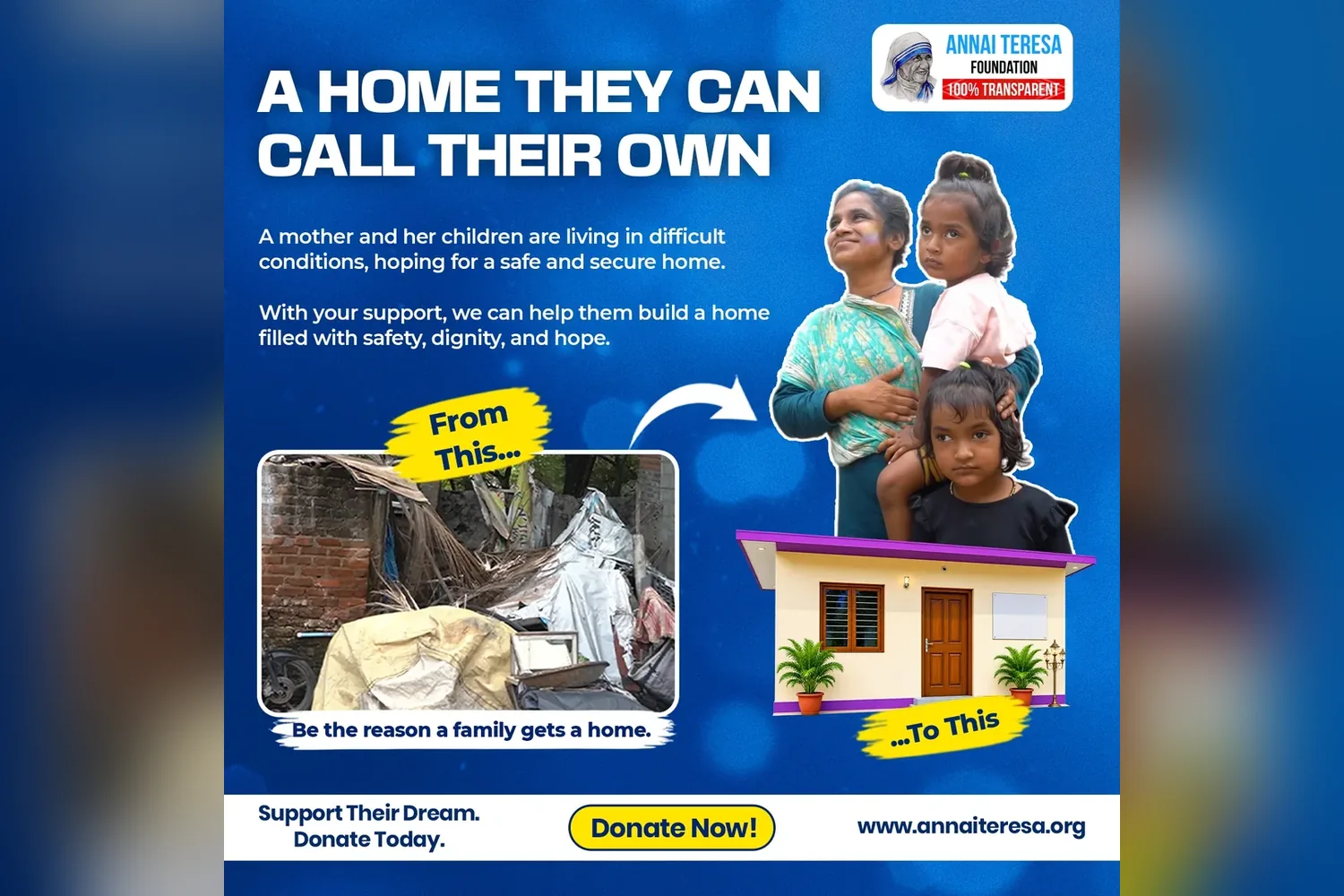 A home they can call their own