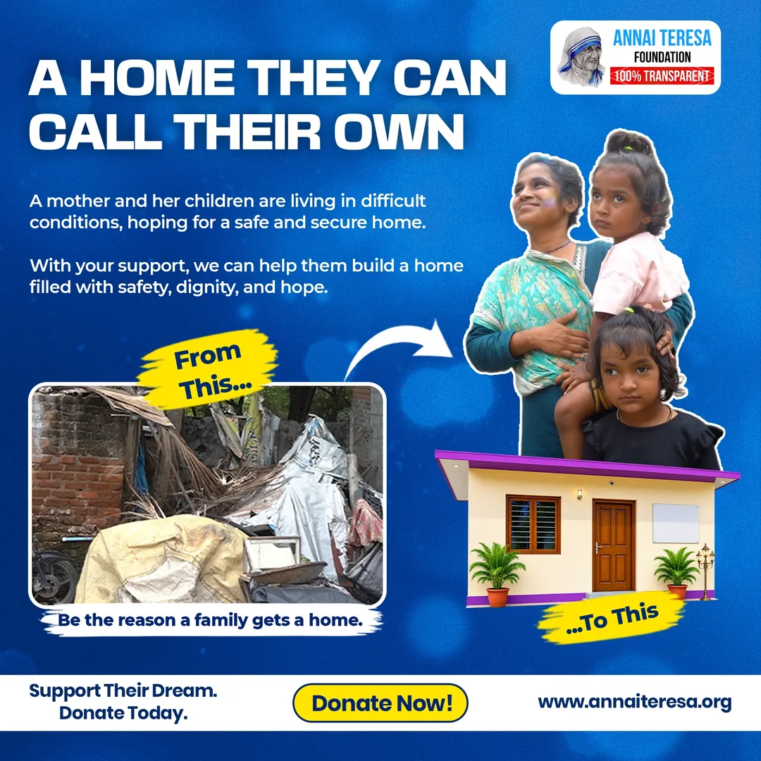 A home they can call their own - support this urgent cause